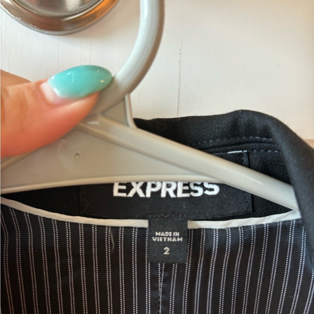 Women’s Black Express Business Suit Coat, size 2